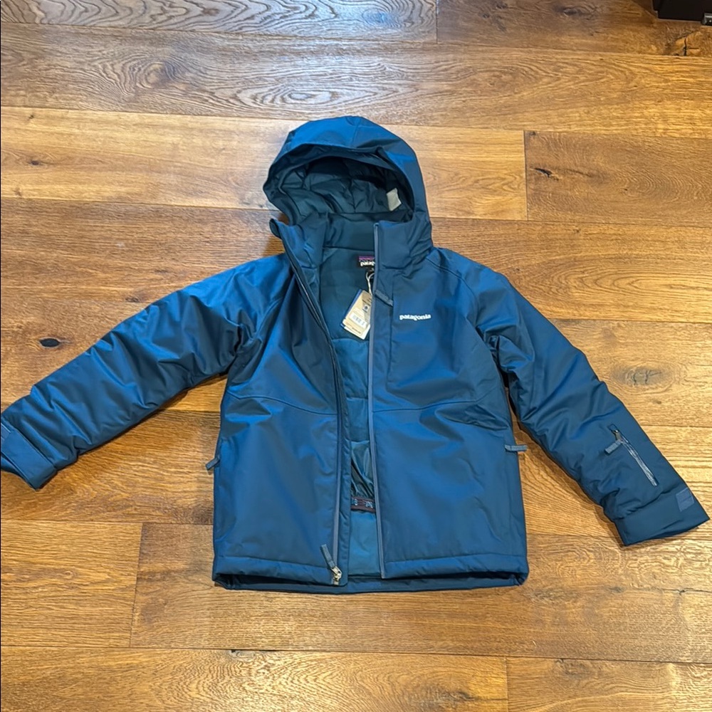 Patagonia Blue Puffer Jacket Insulated Weather-Resistant